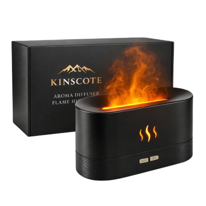 FlameAura™ PRO Difusor de Aroma con Llama LED