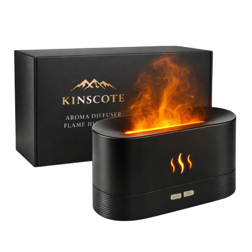 FlameAura™ PRO Difusor de Aroma con Llama LED
